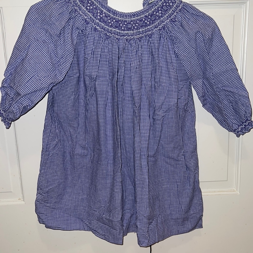 Girls Smocked Boutique Dress